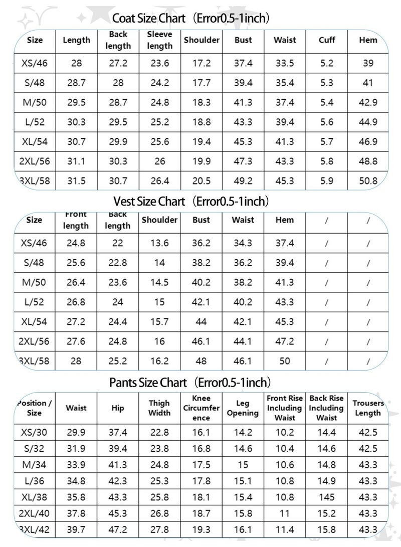 3 Pcs Men Suit Hot-fixed Rhinestone Shawl Collar One Button Flap Pockets for Wedding Party Engagement Men Elegant Outfit - Image 5